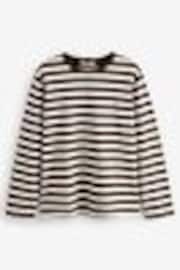 Chocolate Brown Slouch Fit Long Sleeve Top - Image 1 of 1