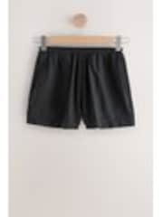 Black Boy Shorts With Linen - Image 1 of 1
