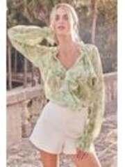 Verde - Blusa con volantes de Lipsy - Imagen 1 de 1