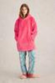 White Stuff Pink Clover Cosy Snuggle Hoodie - Image 1 of 1