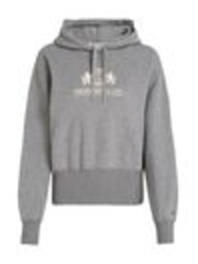Tommy Hilfiger Grey Regular Fit Varsity Hoodie - Image 1 of 1