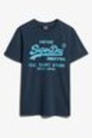 Blau - Superdry Neon Vintage Logo Graphic T-Shirt - Bild 1 von 1