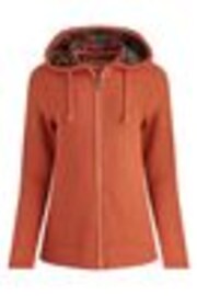 برتقالي - Weird Fish Chicoa Full Zip Hooded Classic 100% Cotton Macaroni Hoodies - صورة 1 من 1