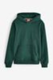 Superdry Green Essential Loose Fit Logo Hoodie - Image 1 of 1