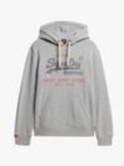 Superdry Grey VL Heritage Relaxed Hoodie - Image 1 of 1