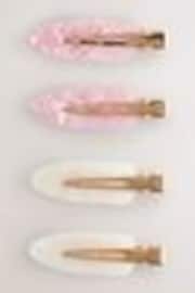 Pink/ White No Crease Hair Clip - Image 1 of 1