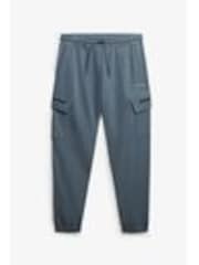 Superdry Blue Tech Logo Cargo Joggers - Image 1 of 1