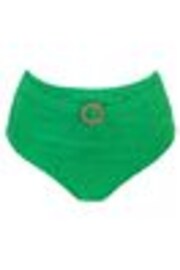 Pour Moi Green High Waist Ibiza Bikini Bottom - Image 1 of 1