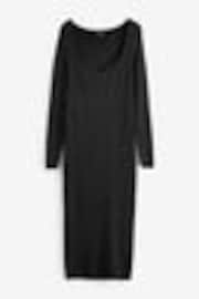 Black Maternity Knitted Dress - Image 1 of 1