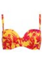 Pour Moi Yellow Strapless Heatwave Bikini Top - Image 1 of 1
