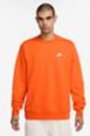 Nike Safety Orange Club Crew Sweatshirt - Image 1 of 1