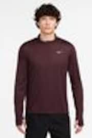 Nike Red Dri-FIT Pacer Quarter Zip Running Top - Image 1 of 1