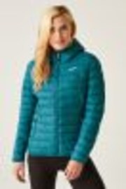 Regatta Blue Womens Hooded Marizion Walking Jacket - Image 1 of 1