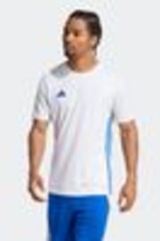 adidas White/Blue Tabela 23 Jersey - Image 1 of 1