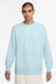 Glacier blauw - Nike - Club - Sweatshirt met ronde hals - Image 1 of 1