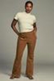 Brown Hourglass Cord Flared Trousers - Image 1 of 1
