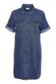 NOISY MAY Blue 100% Cotton Utility Denim Dress - Image 1 of 1