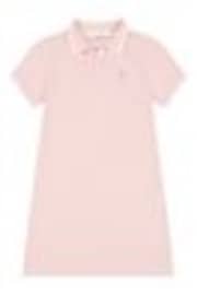 U.S. Polo Assn. Pink Girls Polo Dress - Image 1 of 1