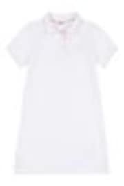 U.S. Polo Assn. White Girls Polo Dress - Image 1 of 1