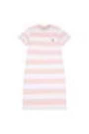 U.S. Polo Assn. Pink Womens Striped T-Shirt Dress - Image 1 of 1