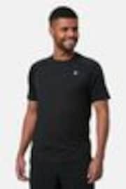 Negru - Gym + Coffee Bărbați Relentless Tricou - Imaginea 1 din 1