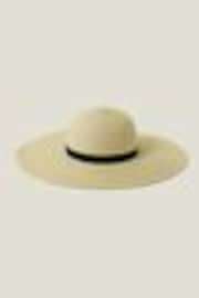 Accessorize Natural Trim Floppy Hat - Image 1 of 1