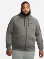 Nike Grey Therma FIT Zip-Up Training Hoodie - Image 1 of 1