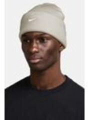 Nike Dark Grey Heather Peak Swoosh Beanie - Image 1 of 1