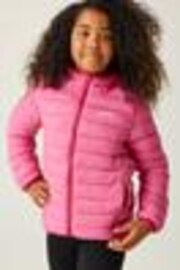 Regatta Pink Junior Hooded Marizion Jacket - Image 1 of 1