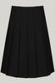 Trutex Black 16" Stitch Down Permanent Pleats School Skirt (10-16 Yrs) - Image 1 of 1