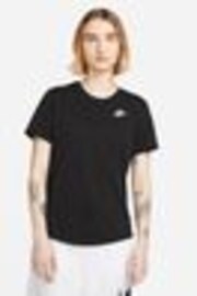 Nike Black Sportswear Club Essentials T-Shirt - Image 1 of 1