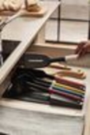Joseph Joseph 5 Piece Black Elevate Utensil Set With In-Drawer Tray - Image 1 of 1