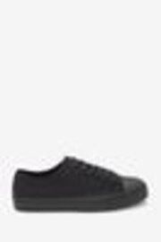 Black Forever Comfort® Baseball Canvas Trainers - Image 1 of 1
