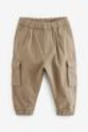 Tan Brown Cargo Trousers (3mths-7yrs) - Image 1 of 1