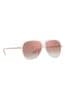 Dania rectangle-frame sunglasses