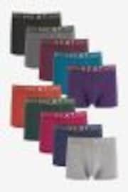 Rich Colour 10 pack Hipster Boxers 10 Pack - Image 1 of 1