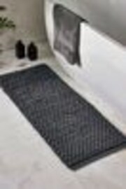 Charcoal Grey Giant Runner Bath Bobble Mat - Image 1 of 1