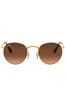 Burberry Icon stripe-detail square-frame sunglasses