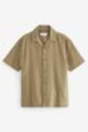 Neutral Textured Waffle Short Sleeve Shirt - Image 1 of 1