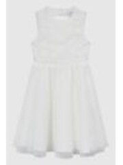 Reiss Ivory Kit Senior Lace Tulle Occasion Dress - Image 1 of 1