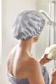 Grey Daisy Shower Cap - Image 1 of 1