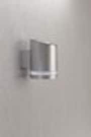 SolarCentre Silver Truro Solar Outdoor Wall Light - Image 1 of 1