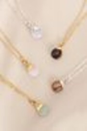 Gold Plated/Silver Plated Semi Precious Stone Necklace - Image 1 of 1