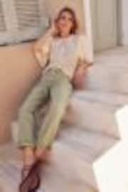 Khaki Green Straight Jeans - Image 1 of 1