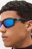 studded square-frame sunglasses Nero
