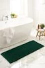 Bottle Green Giant Runner Bath Bobble Mat - Image 1 of 1