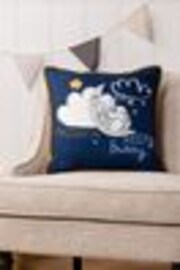 Peter Rabbit™ Blue Sleepy Head Timeless Cushion - Image 1 of 1