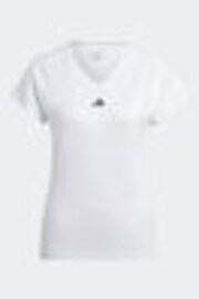 adidas White Essential Minimal T-Shirt - Image 1 of 1