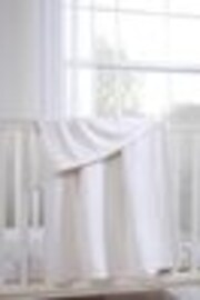 Martex Baby White Cellular 100% Cotton Blanket - Image 1 of 1