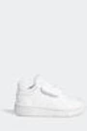 adidas Off White Hoops Trainers - Image 1 of 1